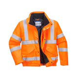Weave 300D Class 3 GO/RT Hi Vis Bomber Jacket