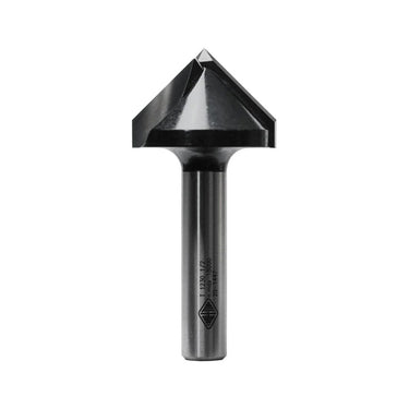 18mm x 90 Degree 1/4 Shank 2 Flute Vee Groove Bit