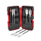 8 Piece 1/4" Flat Boring Chisel Set